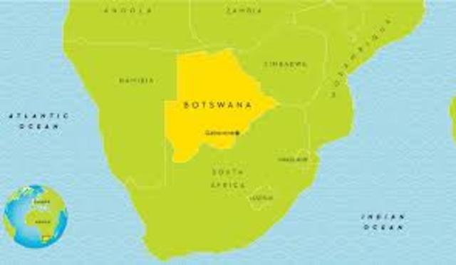 BOTSWANA WAS FOUNDED