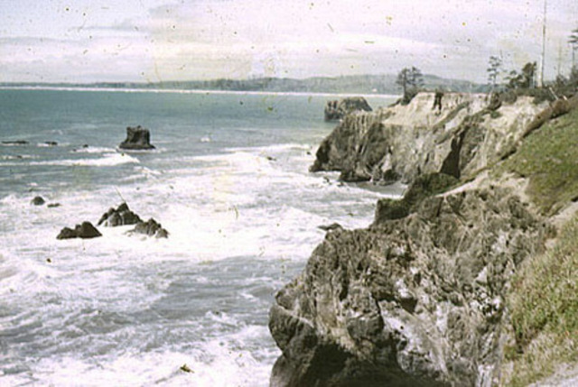 The Washington coast sighted by sir Francis Drakeand claimed for England