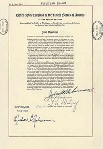 Gulf of Tonkin Resolution