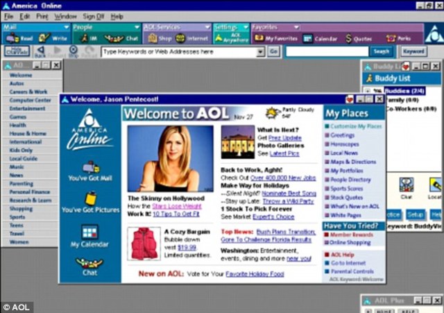 Se crea el AOL Mail