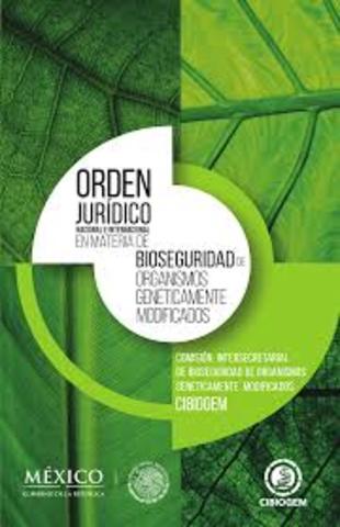Ley de Bioseguridad de Organismo Geneticamente Modificados