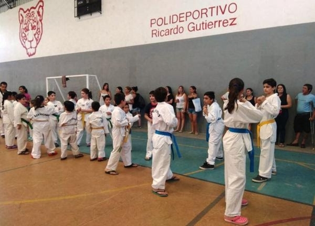 Campeón de tae kwon do