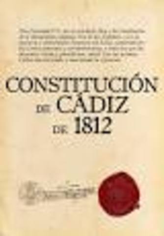 CONSTITUCIÓN DE CADIZ