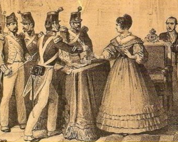 Pronunciamiento de los sargentos de La Granja. Restablecimiento de la Constitución de 1812