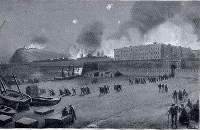 Bombardeo de Barcelona.