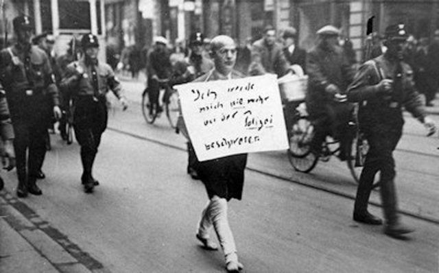 Third event: Jewish Boycott