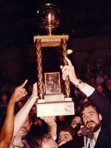 Wins his first CBA title as a coach