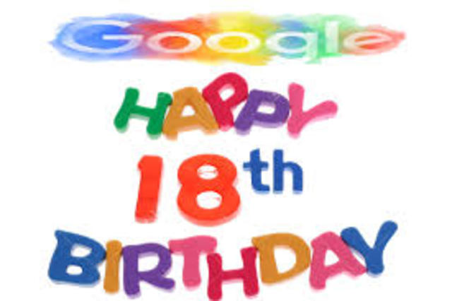 ANIVERSARIO 18° GOOGLE