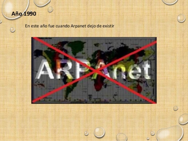Desaparece ARPANET y la NSF