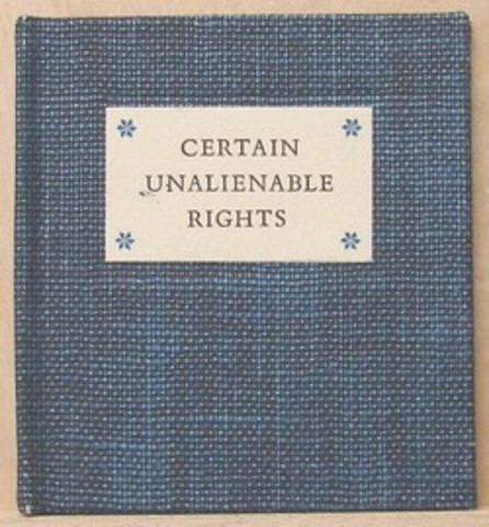 Ideas of unaliable Rights