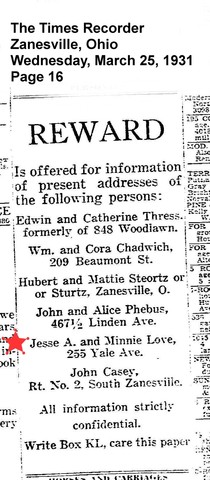 Warrant for Arrest of Jesse A. and Minnie Love