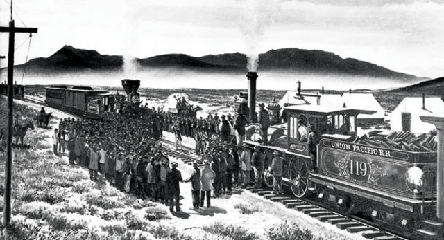 The First Transcontinental Railroad