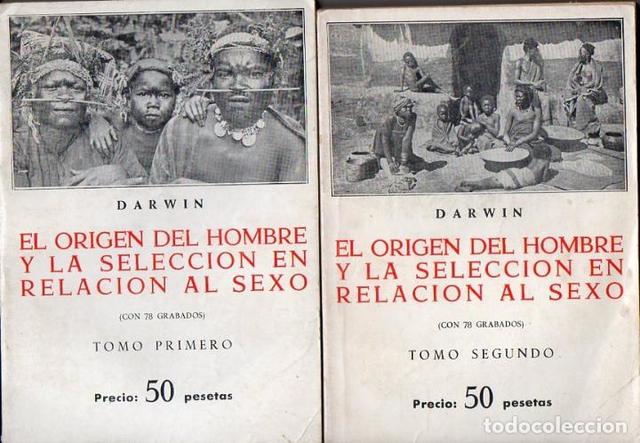 El origen del hombre y la selección en relación al sexo