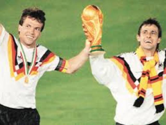 Alemania Campeón del  mundial 1990