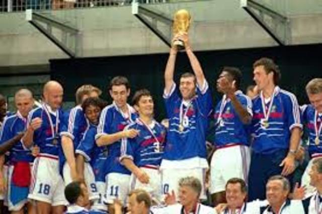 Francia campeón del mundial 1998