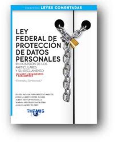 Instrumento normativo en materia de protección de datos