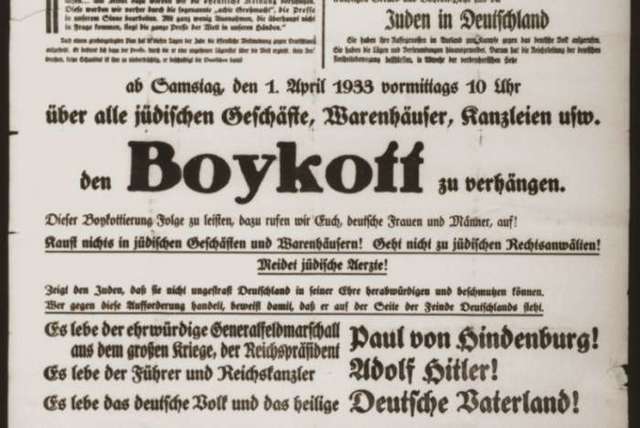 Anti-Jewish Boycott