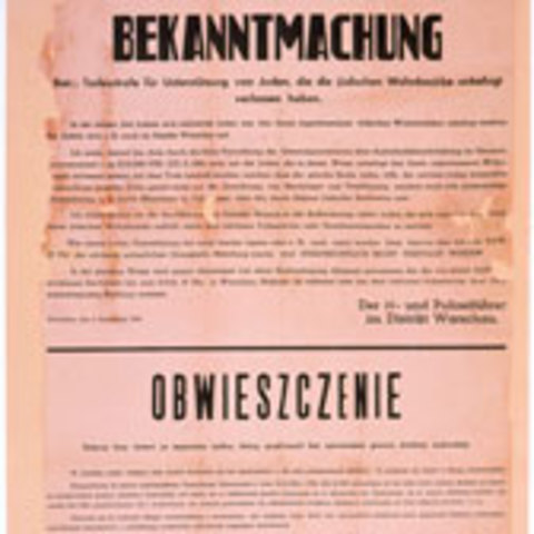 Death Penalty for Aiding Jews