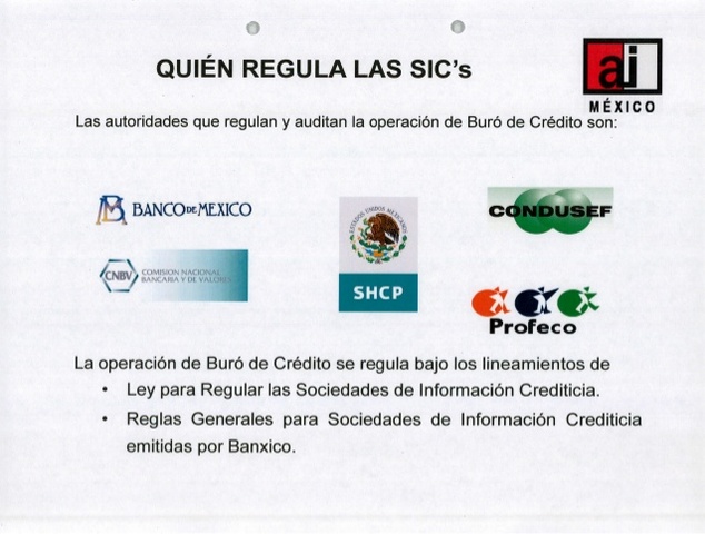 Ley para Regular las Sociedades de Información Crediticia