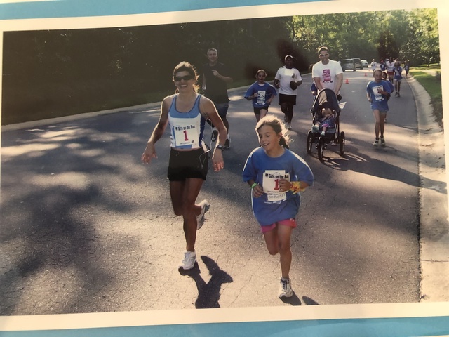 Completed first 5k through Girls on the Run