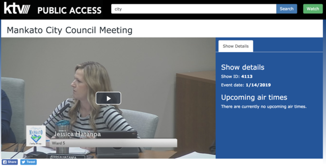City Council meeting airs live on KTV