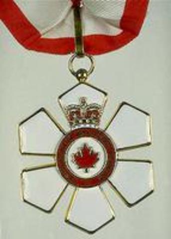 Order of Canada Established