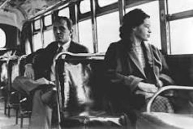 Rosa Parks Refuses To Give Up Her Seat