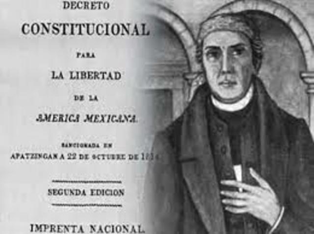 DECRETO CONSTITUCIONAL PARA LA LIBERTAD DE LA AMERICA MEXICANA