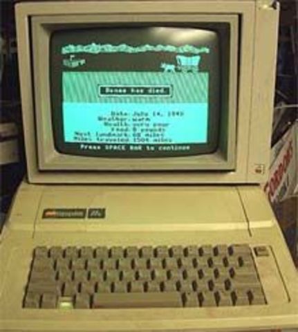 Apple 2 Computers and the Oregon Trail