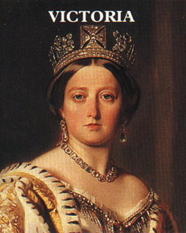 Queen Victoria becomes queen of Ebgland
