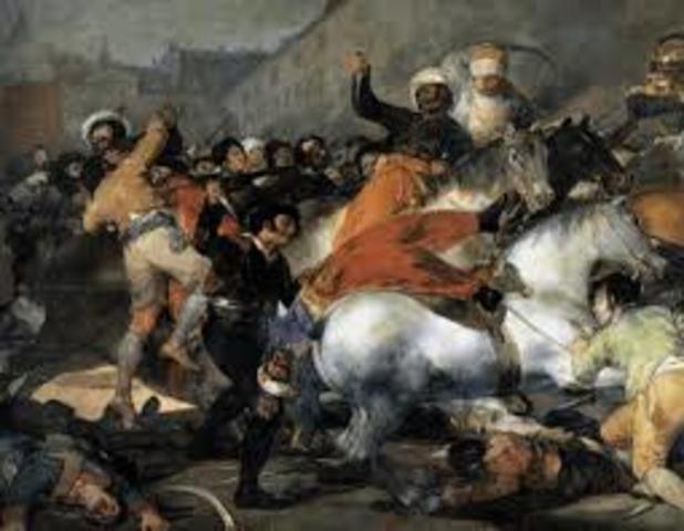 Levantamiento y abdicacion