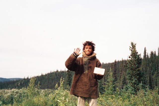 After living three months into the wild McCandless decided to go back to the civilization, but he couldn't because the trail was blocked by the Teklanika River