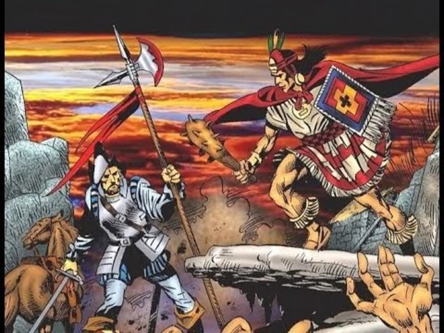 Caida y conquista del Imperio