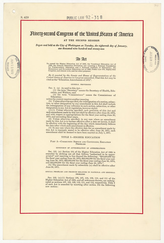 Vocational Education Act