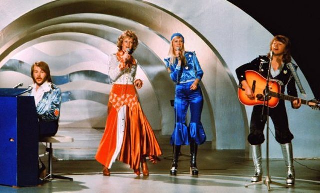 ABBA won Eurovision with the song "Waterloo"