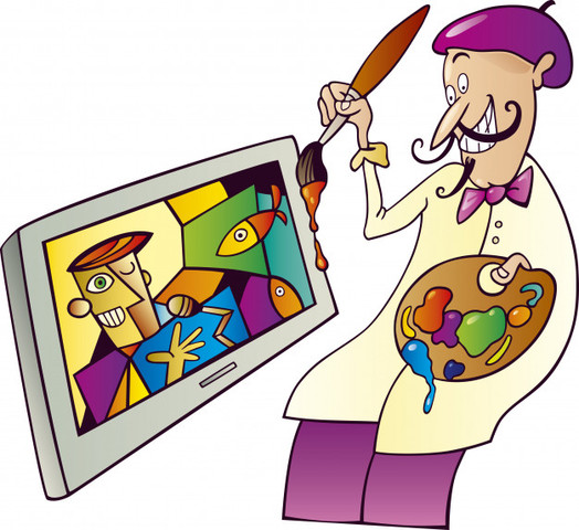 Las fotografías y el pintor