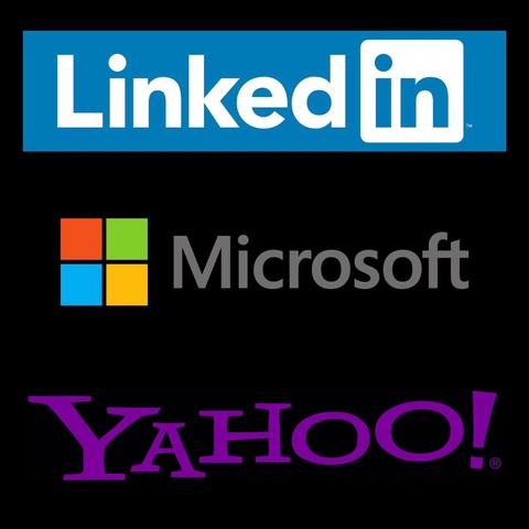 Adquisiciones de Linkedin por parte de Microoft y yahoo