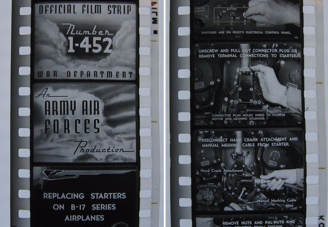 Training films & Filmstrips for WWII