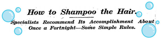 The New York Times Aprende "Cómo Lavar Con Champú"
