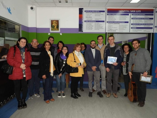 ENTRONIZACIÓN MATER HOSPITAL SAN LUIS