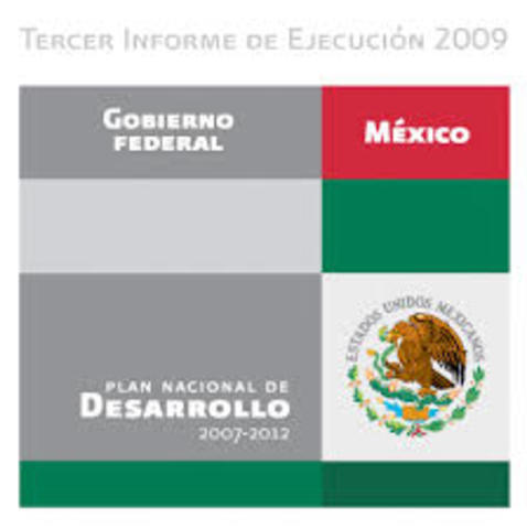 Plan Nacional de Desarrollo 2007-2012.