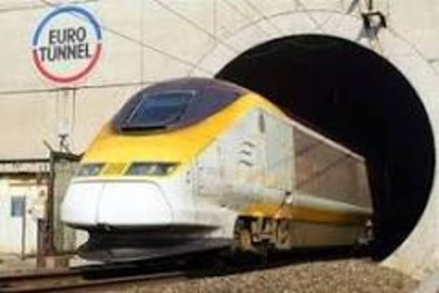 Inauguración del Eurotúnel