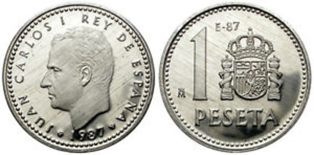 Peseta moneda oficial