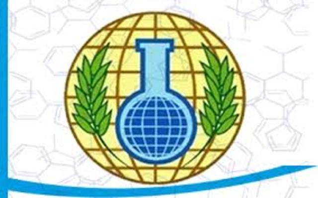 Prohibición  de armas químicas