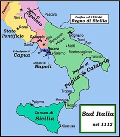 Conquista Sicilia da parte di Ruggero d'Altavilla