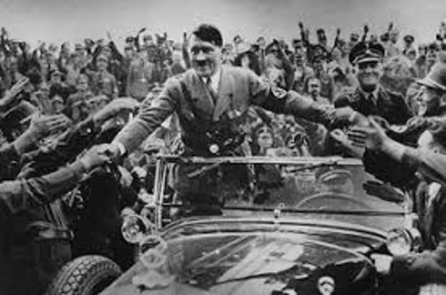 Hitler is appointed Canceler by President Hindenburg