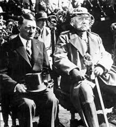 Hitler appointed Chancellor or Germany