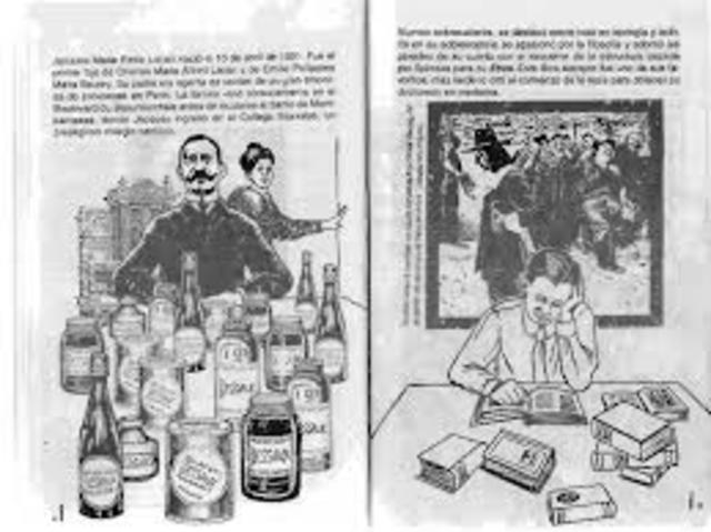 Nacimiento de Charles Marie Alfred Lacan