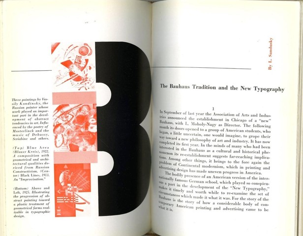 Lester Beall - The Bauhaus Tradition and New Typography