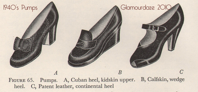 Shoe style during WWII
